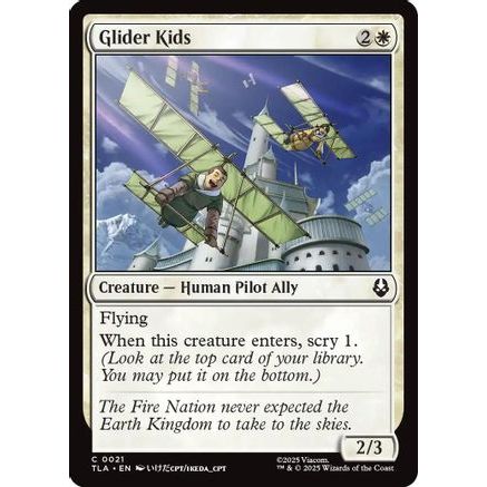 Glider Kids (TLA-021) - Avatar: The Last Airbender