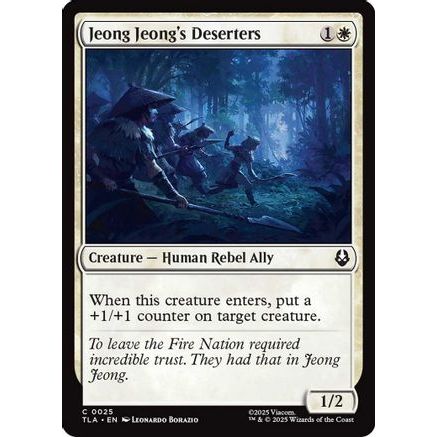 Jeong Jeong's Deserters (TLA-025) - Avatar: The Last Airbender Foil