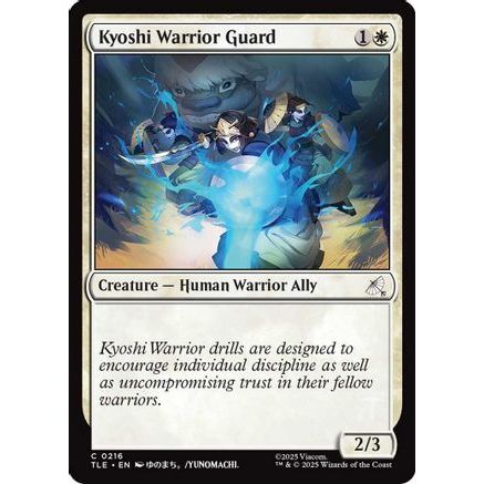 Kyoshi Warrior Guard (TLE-216) - Avatar: The Last Airbender: Eternal-Legal Foil