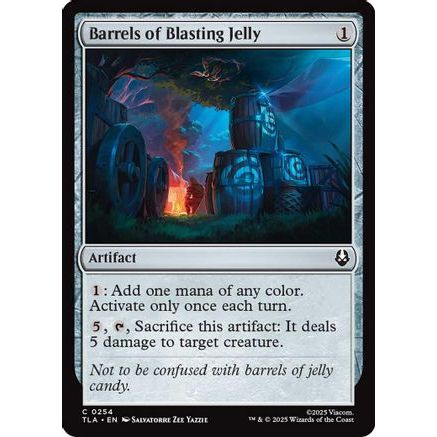Barrels of Blasting Jelly (TLA-254) - Avatar: The Last Airbender Foil