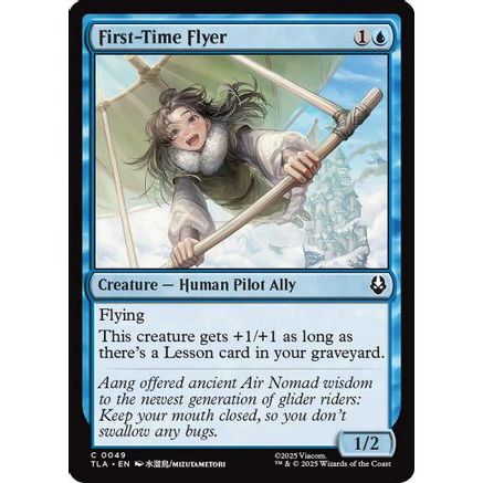 First-Time Flyer (TLA-049) - Avatar: The Last Airbender Foil