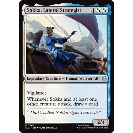 Sokka, Lateral Strategist (TLA-241) - Avatar: The Last Airbender Foil
