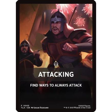 Attacked Theme Card (TLA-005) - Avatar: The Last Airbender