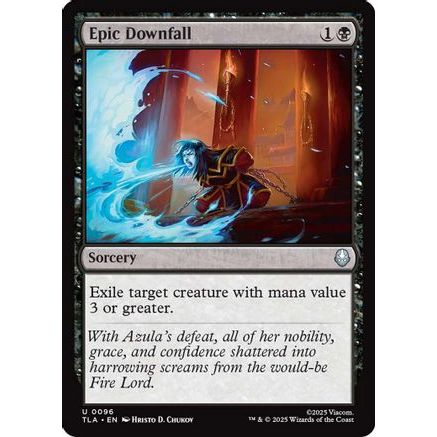 Epic Downfall (TLA-096) - Avatar: The Last Airbender Foil
