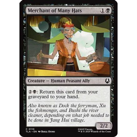 Merchant of Many Hats (TLA-110) - Avatar: The Last Airbender Foil