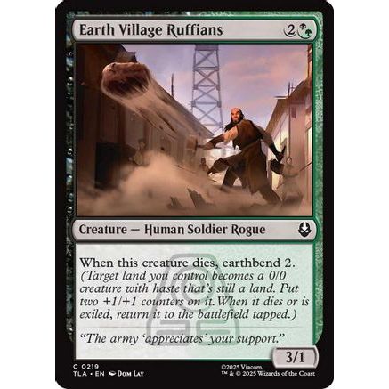 Earth Village Ruffians (TLA-219) - Avatar: The Last Airbender
