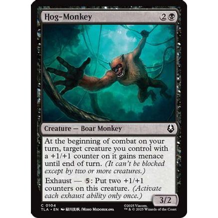 Hog-Monkey (TLA-104) - Avatar: The Last Airbender Foil