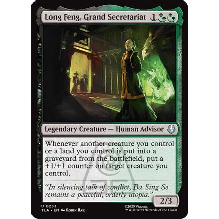 Long Feng, Grand Secretariat (TLA-233) - Avatar: The Last Airbender Foil