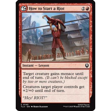 How to Start a Riot (TLA-140) - Avatar: The Last Airbender