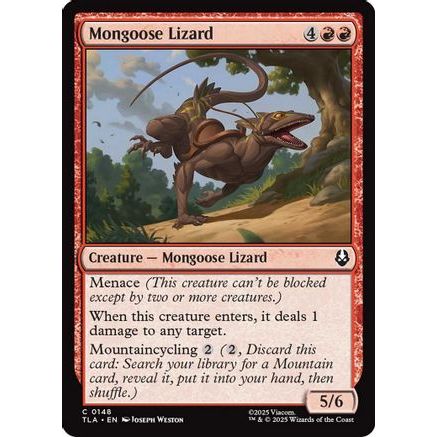 Mongoose Lizard (TLA-148) - Avatar: The Last Airbender Foil