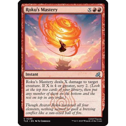 Roku's Mastery (TLE-243) - Avatar: The Last Airbender: Eternal-Legal Foil