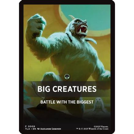 Big Creatures Theme Card (TLA-009) - Avatar: The Last Airbender