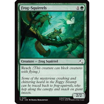 Frog-Squirrels (TLE-251) - Avatar: The Last Airbender: Eternal-Legal Foil
