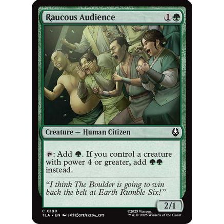 Raucous Audience (TLA-190) - Avatar: The Last Airbender