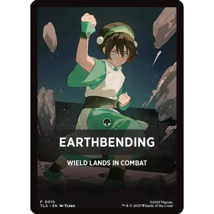 Earthbending Theme Card (TLA-010) - Avatar: The Last Airbender