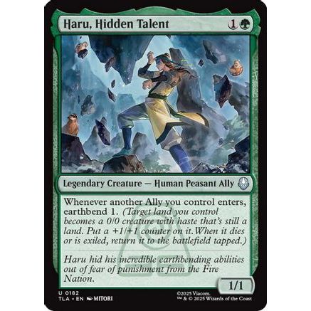 Haru, Hidden Talent (TLA-182) - Avatar: The Last Airbender Foil