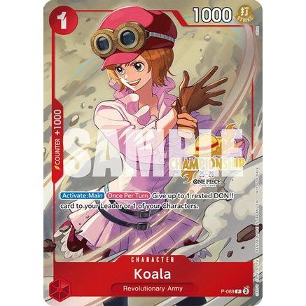Koala (CS 25-26 Event Pack) (P-069) - One Piece Promotion Cards Foil