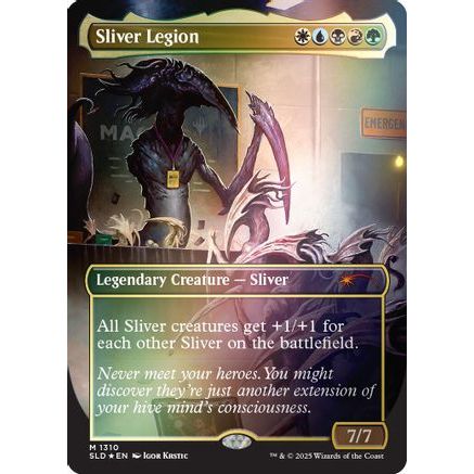 Sliver Legion (1310) (Rainbow Foil) (SLD-1310) - Secret Lair Drop Series Foil