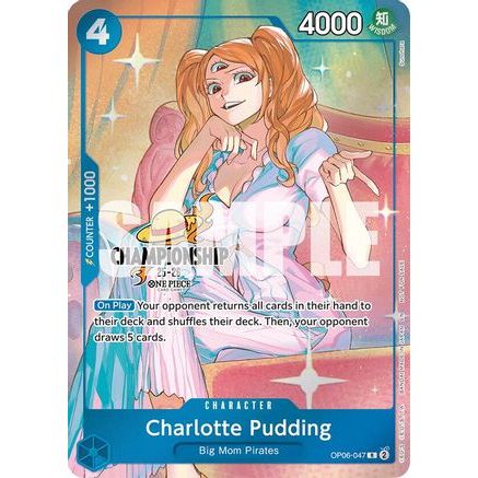 Charlotte Pudding (047) (CS 25-26 Celebration Pack) (OP06-047) - One Piece Promotion Cards Foil