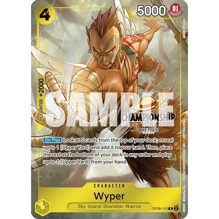 Wyper (CS 25-26 Celebration Pack) (OP08-110) - One Piece Promotion Cards Foil