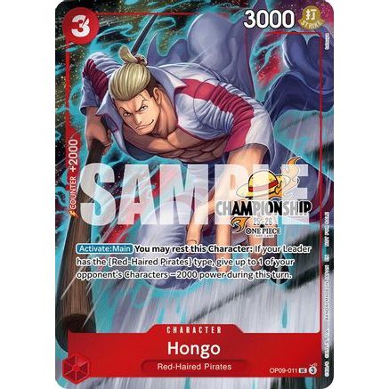 Hongo (CS 25-26 Celebration Pack) (OP09-011) - One Piece Promotion Cards Foil