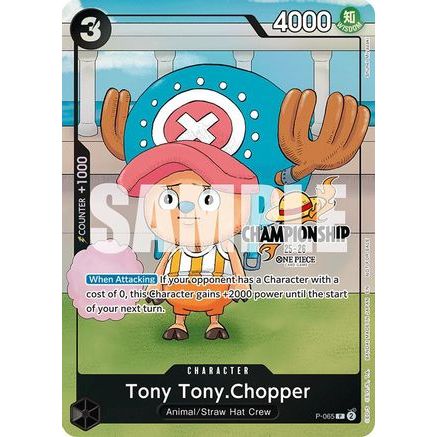 Tony Tony.Chopper (CS 25-26 Event Pack Finalist Ver.) (P-065) - One Piece Promotion Cards Foil