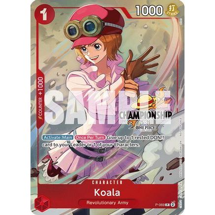 Koala (CS 25-26 Event Pack Finalist Ver.) (P-069) - One Piece Promotion Cards Foil