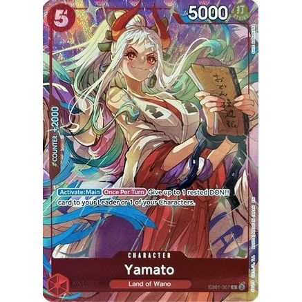 Yamato (Premium Card Collection -Best Selection Vol. 4-) (EB01-007) - One Piece Promotion Cards Foil