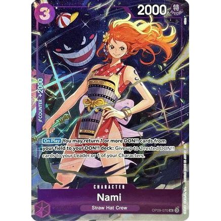 Nami (Premium Card Collection -Best Selection Vol. 4-) (OP09-070) - One Piece Promotion Cards Foil
