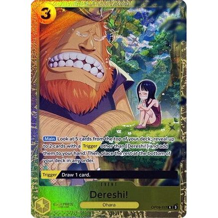 Dereshi! (Premium Card Collection -Best Selection Vol. 4-) (OP09-117) - One Piece Promotion Cards Foil