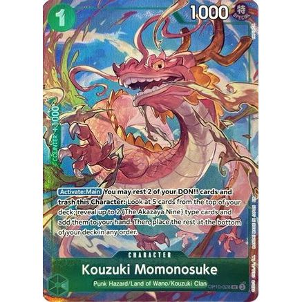 Kouzuki Momonosuke (Premium Card Collection -Best Selection Vol. 4-) (OP10-028) - One Piece Promotion Cards Foil