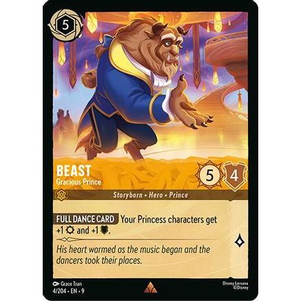 Beast - Gracious Prince (4/204) - Fabled Cold Foil
