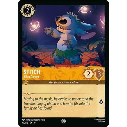 Stitch - Alien Dancer (9/204) - Fabled Cold Foil