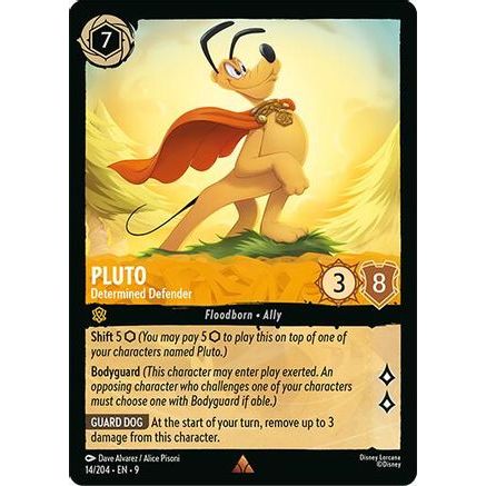 Pluto - Determined Defender (14/204) - Fabled