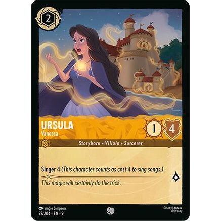 Ursula - Vanessa (22/204) - Fabled Cold Foil