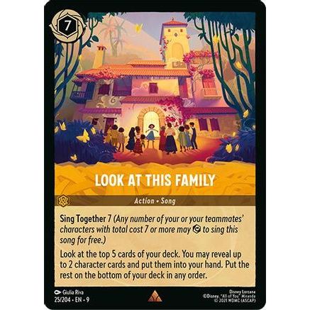 Look at This Family (25/204) - Fabled Cold Foil