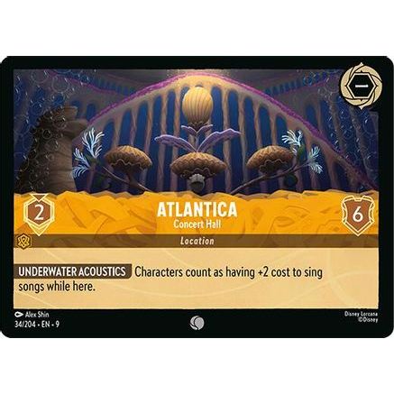 Atlantica - Concert Hall (34/204) - Fabled Cold Foil