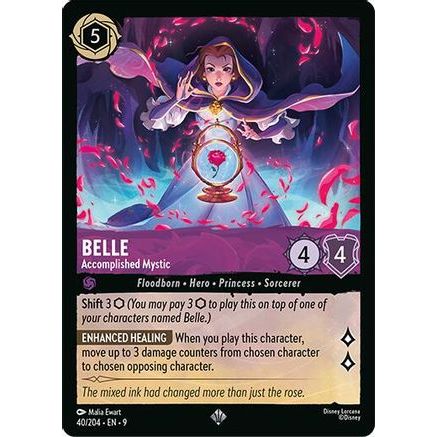 Belle - Accomplished Mystic (40/204) - Fabled Cold Foil