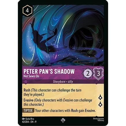 Peter Pan's Shadow - Not Sewn On (42/204) - Fabled