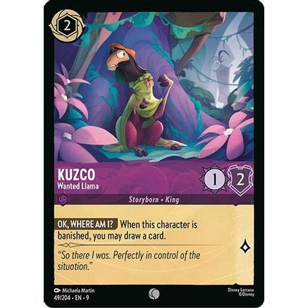Kuzco - Wanted Llama (49/204) - Fabled