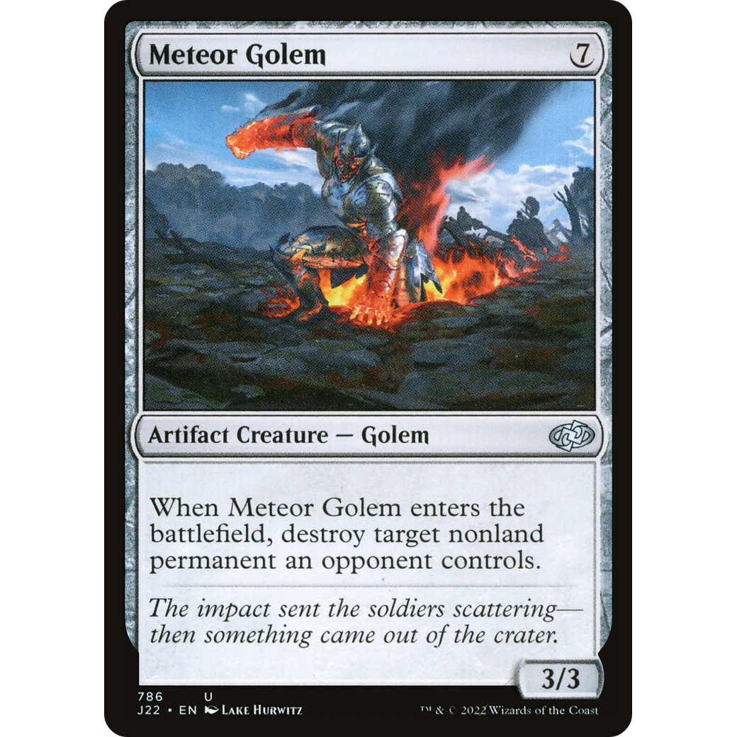 Meteor Golem (J22-786) - Jumpstart 2022