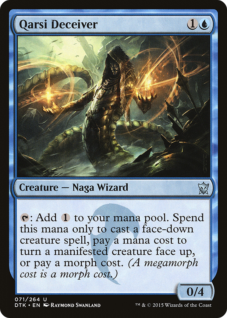 Qarsi Deceiver (DTK-071) - Dragons of Tarkir Foil