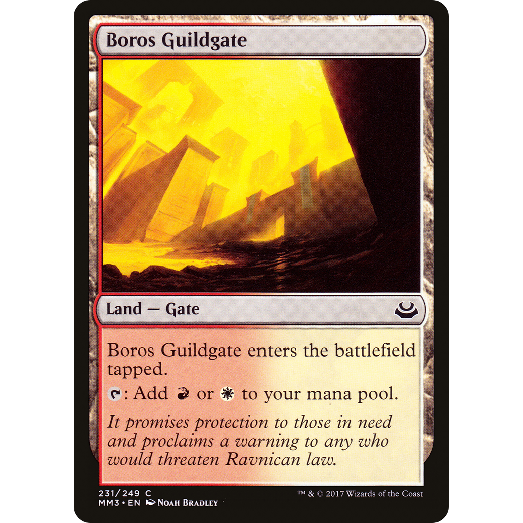 Boros Guildgate (MM3-231) - Modern Masters 2017