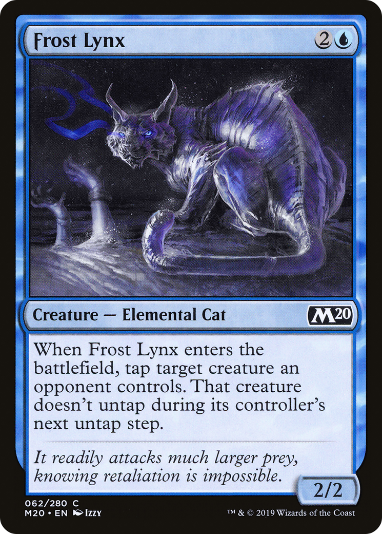 Frost Lynx (M20-062) - Core Set 2020 Foil