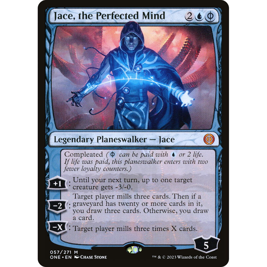 Jace, the Perfected Mind (ONE-057) - Phyrexia: All Will Be One