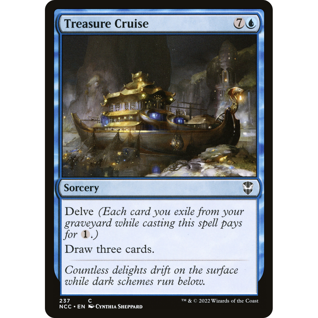 Treasure Cruise (NCC-237) - New Capenna Commander