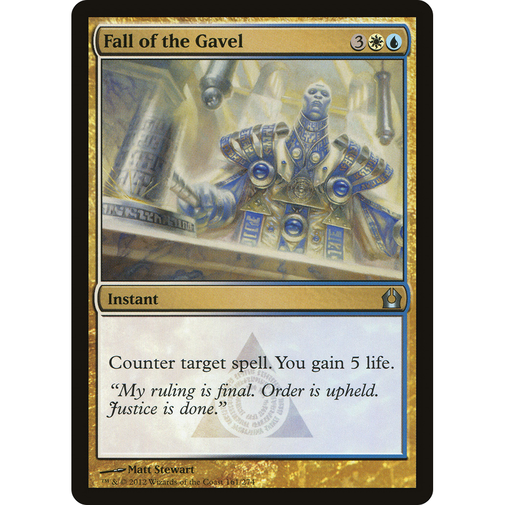 Fall of the Gavel (RTR-161) - Return to Ravnica
