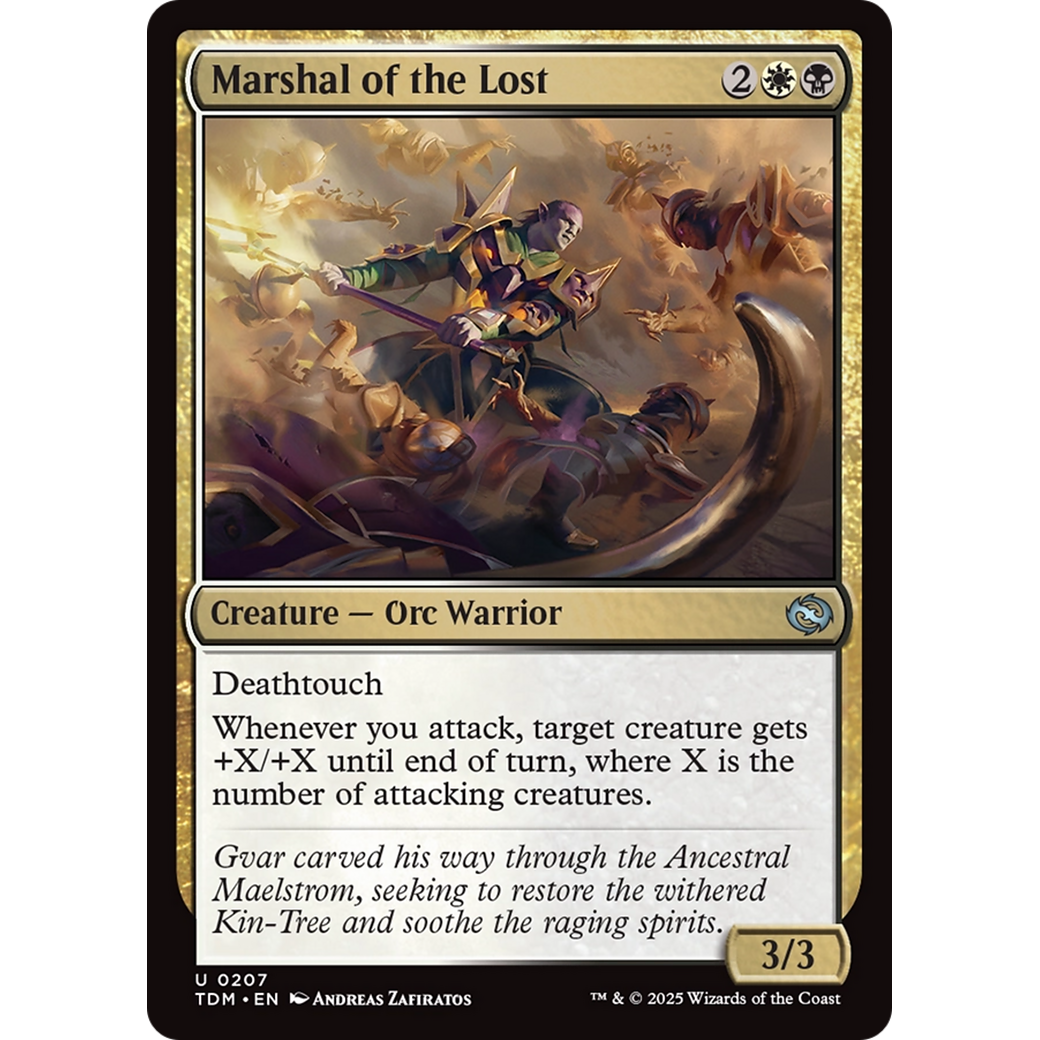 Marshal of the Lost (TDM-207) - Tarkir: Dragonstorm Foil