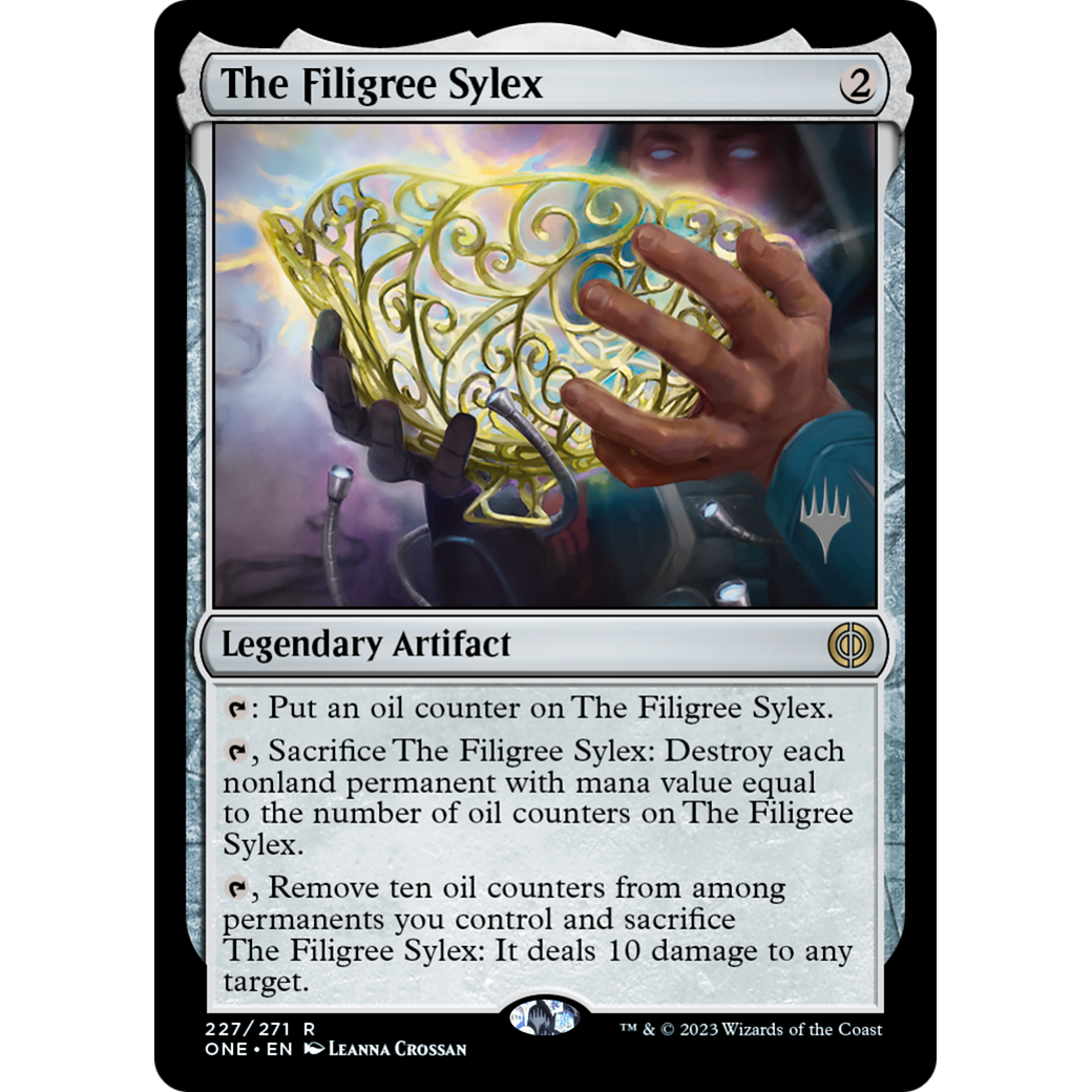 The Filigree Sylex (PPONE-227P) - Phyrexia: All Will Be One Promos