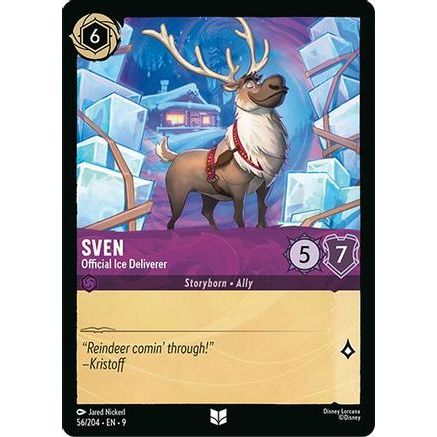 Sven - Official Ice Deliverer (56/204) - Fabled